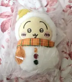 ちいかわ エニマイくじ 雪だるま ぬいぐるみ マスコット うさぎ