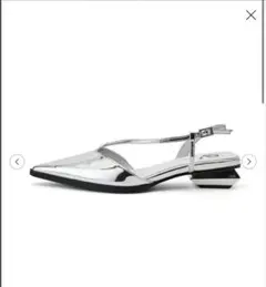 ポインテッドアシメバックベルト　フラットのサムネイル