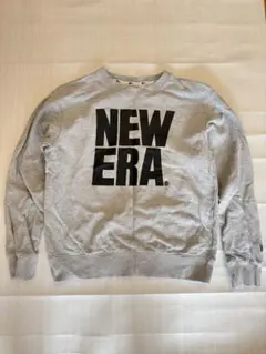 NEW ERA グレー スウェット メンズトレーナー