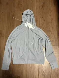 UNIQLO エアリズム グレー パーカー M