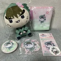 フリューくじ　忍たま乱太郎　桜もちぴこ　中在家長次　セット 六年生