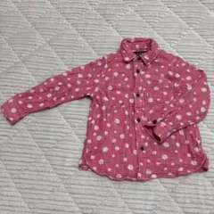 FITH ドット柄長袖シャツ110サイズ