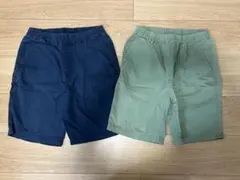 ユニクロ　イージーショートパンツ140cm 2枚セット