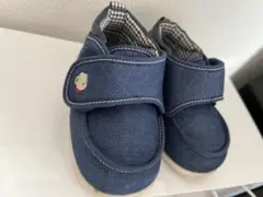 ファミリア familiar デニム ベビーシューズ