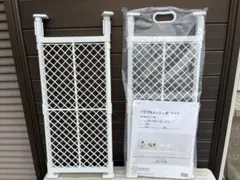 【新品＋中古】パワフルメッシュ棚ワイドＣＨＴＡＩ－１７　２個のサムネイル