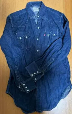 Levi’s デニムシャツ バレンシア工場製 ショートホーン復刻