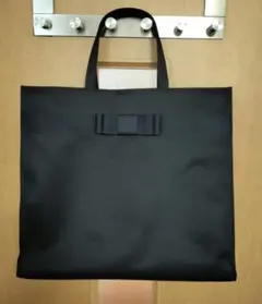 familiar ファミリア バッグ サブバッグ フォーマル お受験 黒 りぼん