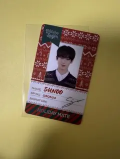 ENHYPEN WORLD ポップアップストア SP カード ソヌ　ホリデー