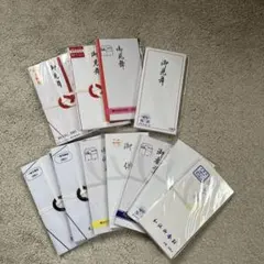 一般弔事用金封、法事用金封、御見舞金封　セット売り