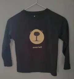 mont-bell クマイラスト 長袖カットソー