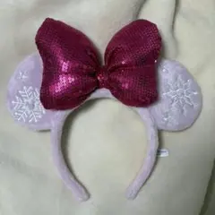 ディズニー クリスマス ピンクカチューシャ