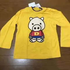 ドラッグストアーズ　長袖Tシャツ　120cm 黄色のサムネイル
