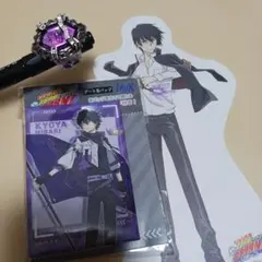 家庭教師ヒットマンREBORN! 雲雀恭弥 ボンゴレリング 缶バッジスタンド
