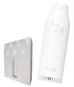 RELIFE+ EASY DRY ホワイト 超コンパクト衣類靴布団乾燥機のサムネイル