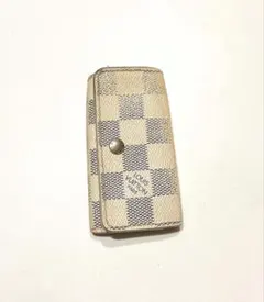 ルイ・ヴィトン ❤ キーケース　アズール　ダミエ　鍵　4連　キーリング