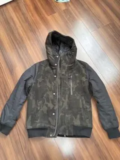 GROBAL WARK 迷彩柄フード付きジャケット