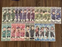 忍たま乱太郎　ロングステッカー 24種25枚セット