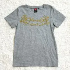 ダブクロ　Tシャツ　サイズ36 グレー　コード刺繍のサムネイル