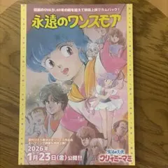匿名即日 50枚 映画　永遠のワンスモア 魔法の天使クリィミーマミ フライヤー