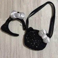 USJ 猫耳カチューシャとバッグセット