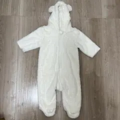 BAREFOOTDREAMS ベビー服　ベビーアウター　ロンパース　もこもこのサムネイル