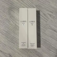 新品　LUBEE 歯磨き粉×2本 ホワイト二ング