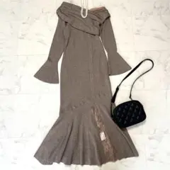 Herlipto Isaline Long Knit Dress ハーリップ - メルカリ
