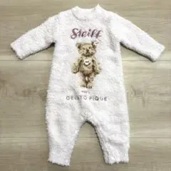 gelato pique 美品　シュタイフ　ロンパース　くま　ピンク