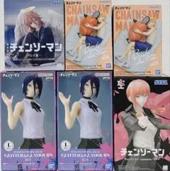 チェンソーマンフィギュアセット レゼ、天使の悪魔＆マキマ、デンジセット!!