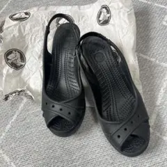 crocs◆ ヒールサンダル