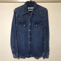 レミレリーフ デニムシャツ