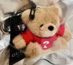 ❤︎【新品・未開封】GUESS ベアのリングキーホルダー ❤︎