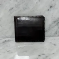 ブライドルレザー二つ折り財布 BRITISH GREEN ブリティッシュグリーン