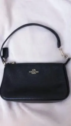 は*ん様 COACH ブラック ハンドバッグ