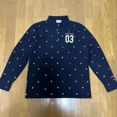 美品　Adidas Golf 長袖ポロシャツ