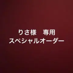 りさ様専用　スペシャルオーダー