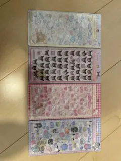 サンリオ　ボンボンドロップシール4シートセット