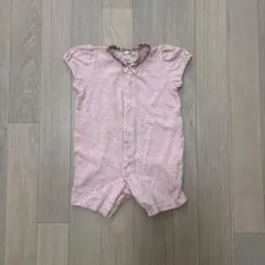 エンゼルスター　ピンクロンパース　美品のサムネイル