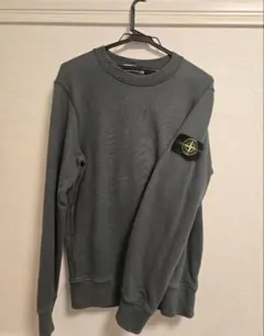 STONE ISLAND グリーン クルーネック トレーナーのサムネイル