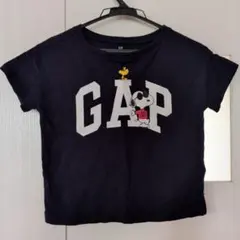 GAP Kids スヌーピー Tシャツ S ネイビーのサムネイル