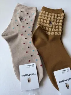 Hush Puppiesソックス２足セット　新品