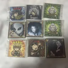 鬼滅の刃 シール まとめ売り 義勇 天元 錆兎 御館様 善逸 村田 桑島