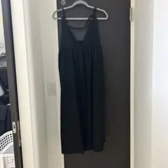 キャミワンピース ブラック Lサイズのサムネイル