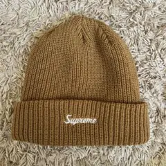 Supreme ニット帽　スクリプトロゴ　イエロー　黄色　野村周平着用モデル Supreme ニット帽 スクリプトロゴ イエロー 黄色 野村周平着用モデル