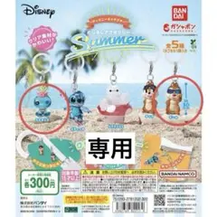 ディズニーキャラクター　めじるしアクセサリー　summer