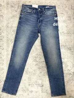 【新品タグ付き】h&m ストレートデニム　28/30のサムネイル