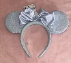 ディズニーリゾート　サテン　レース　カチューシャ