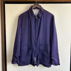 50’s BRENT 茄子紺 サンフェード レーヨンギャバ　ジャケット 50年代 50s ナス紺 ネイビー ギャバジャン レーヨンギャバジン