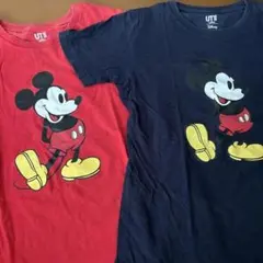 UNIQLO ミッキーTシャツ 2枚セット