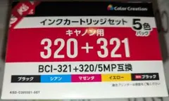 Color Creation インクカートリッジ キヤノン用 320+321のサムネイル